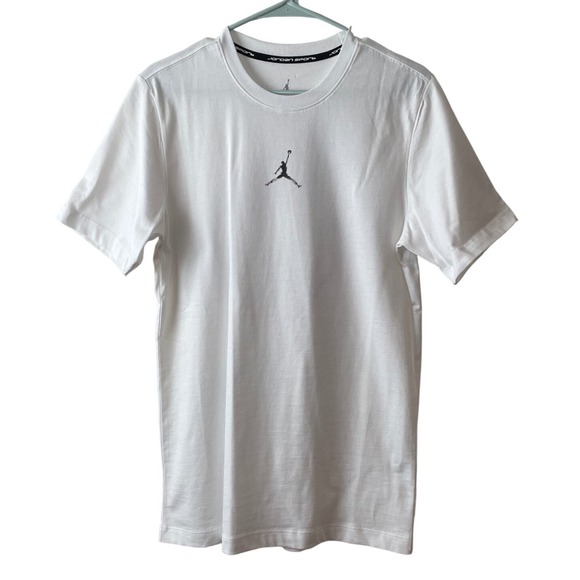 Other - Jordan Sport Dri-FIT T-Shirt Mens XS White Abstract Back Graphic Tee Jumpman Y2k
